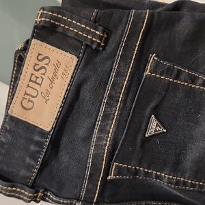 Guess Jean's Dark Daredevil Bootcut size 24